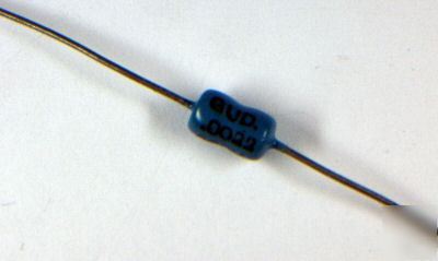 .0022UF 200VOLT axial capacitors