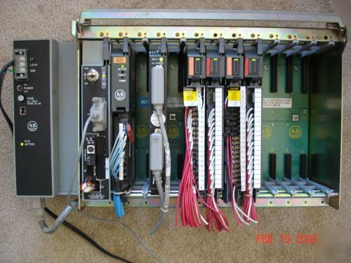 Ab plc-5/30B/c complete sys. plastcmolding mdl, tested