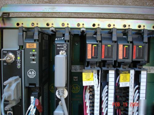 Ab plc-5/30B/c complete sys. plastcmolding mdl, tested