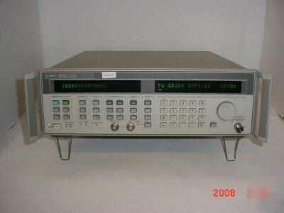 Agilent / hp 83752B synthesized sweeper, w/ options
