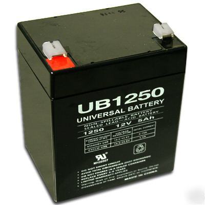 12V 5AH sla battery for ups backup & security alarm sys