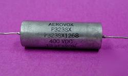 .18 uf 400 vdc capacitors paper in oil lot of 2 