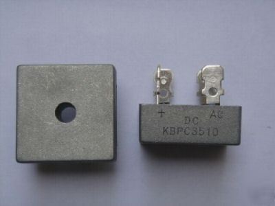 Diode bridge rectifier rated at 35A, 1000 piv,full-wave