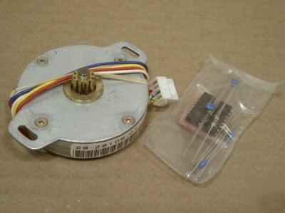 Bipolar motor with PBL3117A driver and all parts needed