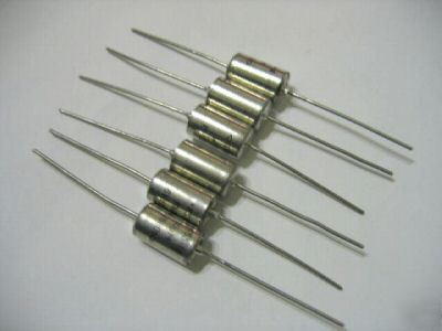 K53-4 russian 47UF 6V axial tantalum capacitors 24 pcs