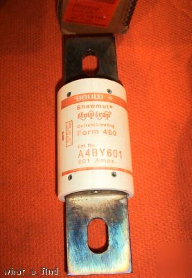 New shawmut A4BY601 amp-trap fuse A4BY-601 class l 