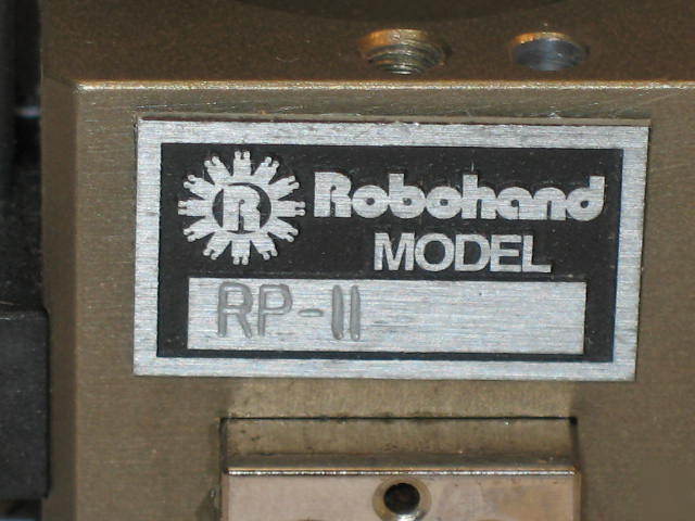 Robohand pneumatic air parallel gripper rp-11 w/switch