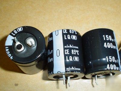 New 100PCS 400V 150UF nichicon mini snap-in capacitors 