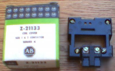 New allen bradley ab z-21133 coil cover contactor
