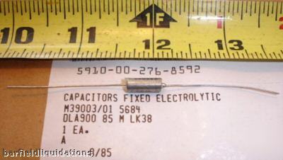 New lot 350 fixed ele capacitors p/n: M39003/01 5684