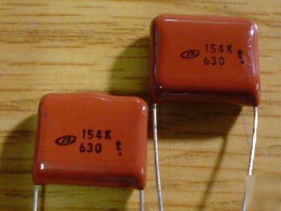 100 nichicon 630V .15UF 0.15 ufradial mylar capacitors