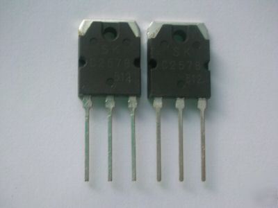 2PCS, 2SC2578 C2578 audio amplifier transistors