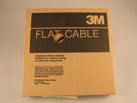 New 3M 3306/10 100 foot flat 10 conductor cable 
