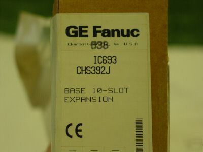 New ge fanuc base 10-slot expansion IC693 CHS392J 