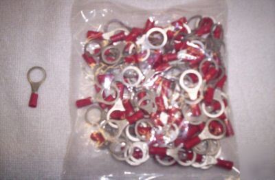 Red 10MM ring terminals pack of 50