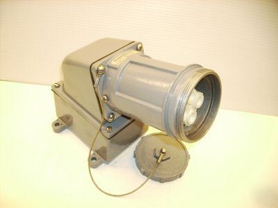 Russellstoll pin&sleeve receptacle 7324-78 60 amp 600 v