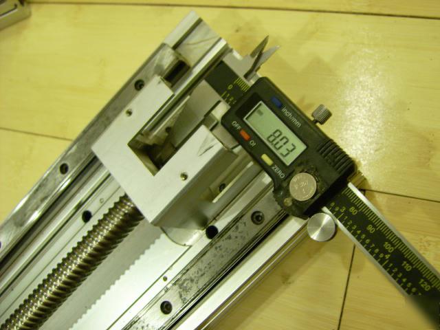 Cnc router ball lead screw x y z axis linear bearings