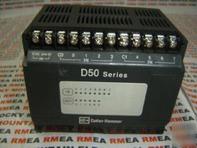 Cutler hammer D50ER14 controller relay output plc 