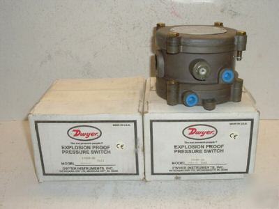 Dwyer instuments explosion proof pressure switchs