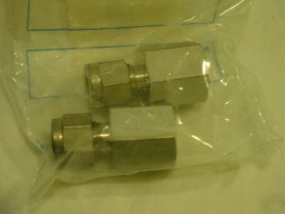 Fl valve and fitting ss-400-7-4RG stainless adaptor nip