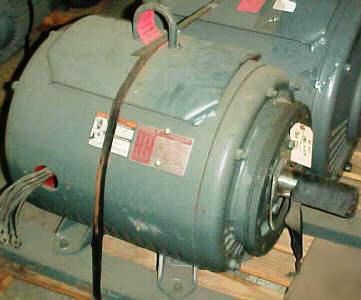 Lincoln 40 hp electric motor 230 / 460 volts 3 ph 60 hz