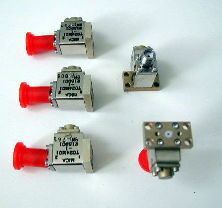 New lot of 5 24 ghz mica isolators ossm to sma ( )