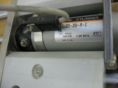 Smc compact guided cylinder w/ proximity switches 10