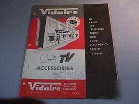 Vintage vidaire quality tv accessories