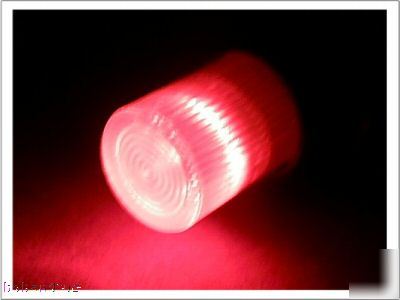 Dialco momentary pushbutton switch with red led