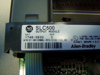 Allen bradley output module m/n: 1746-OB32 - tested