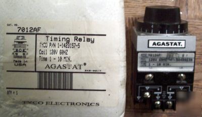 New agastat 7012AF time delay relay 1-1423157-5 in box