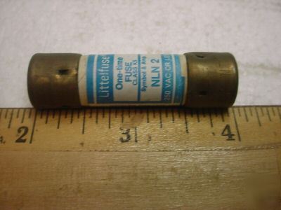 Nln-25 25 amp one time fuse (qty 5 ea)