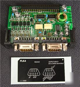 Omron K31-FLK4 combo output/communication board r=$82
