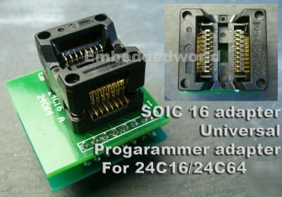 SOP16 24C16 24C64 universal programmer adapter