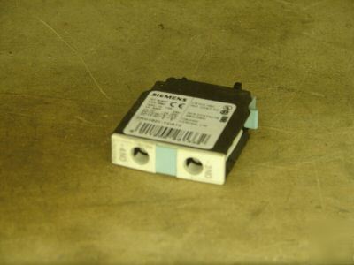 Siemens auxiliary contact block contactor 3RH1921-1CA01
