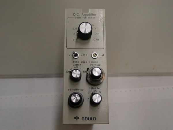 Gould 13-4615-105141 dc amplifier plug-in 0.25-5 volts