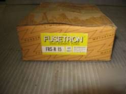 New - 20 bussman fusetron dual-element fuses frs-r 15