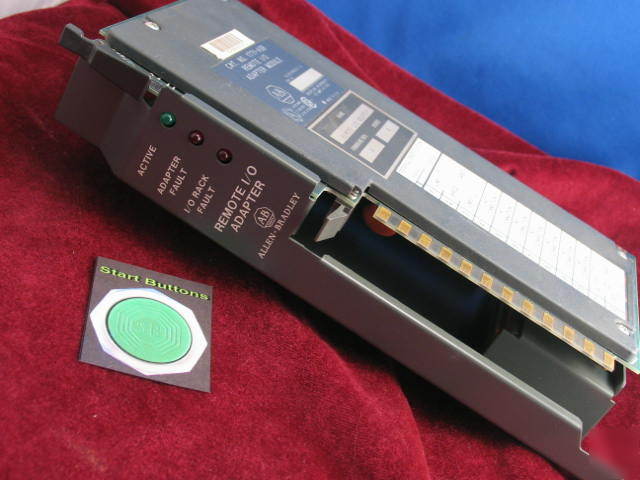 1771-asb /a allen bradley plc remote i/o adaptor module