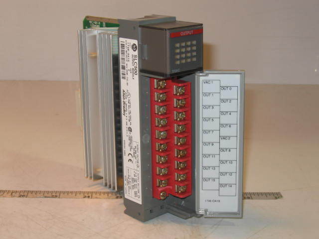 Allen bradley digital ac output module 1746-OA16