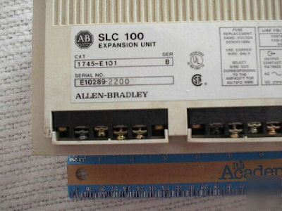 Allen bradley slc 100 1745-E101 controller unit