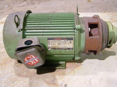 Electric motor, ph:3, rpm:3495, v:230/460, hp:5