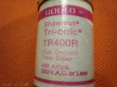 New gould shawmut TR400R fuse tr-400-r 400 a 250 v 