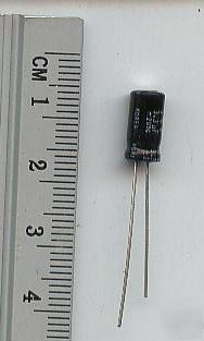 3.3UF /50V/85C electrolytic capacitors radial 200 lot