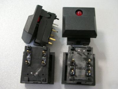 4,off-(on) & on-(off) led light momentary switch,PB86
