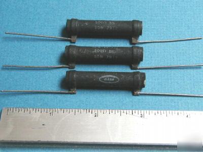 500 ohm 5% @ 10 watts ww power resistor s (20 pcs)
