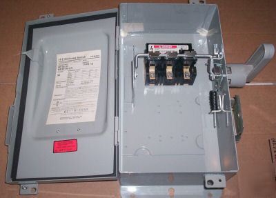 New siemens ite enclosed switch NF351H 30A 3 ph 600VAC 
