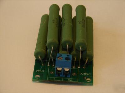 Power resistor array 2.50 ohm 80 watt easy connect lugs