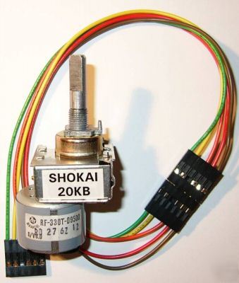 Shokai motorized 20 kohm linear potentiometer - low s/h