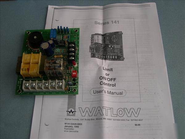 Watlow series 141 temperature controller thermocouple