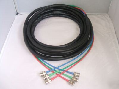  liberty mini rgb video cable 3BNC to 3BMC m/m 10FT
